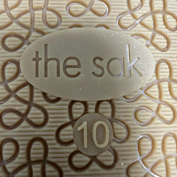 The Sak Everly Blue Leather Flip Flop Sandals Size 10 NEW without Tags - Picture 4 of 8